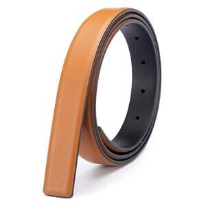 4162 Reversible Real Leather Replacement Belt Strap For Women Without Buckle